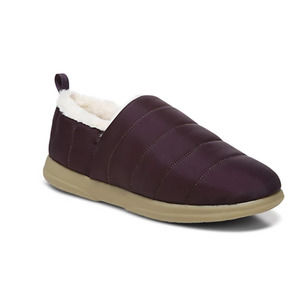 Vionic Quilted Nylon Slippers - Tranquil Women's Size 8